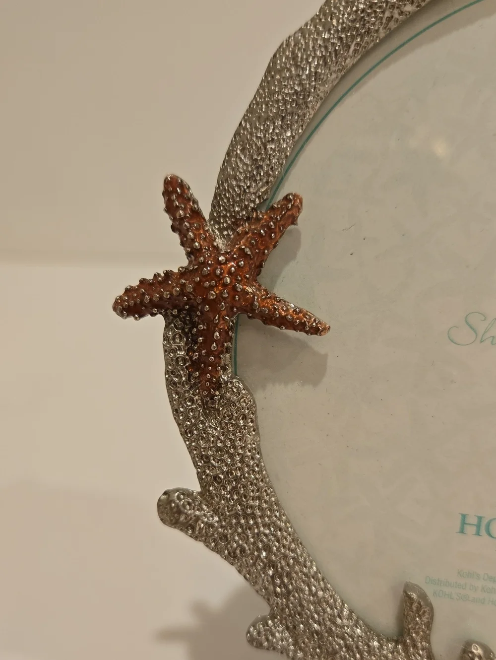Home Studio Shoreline Collection Silver Coral Frame 4